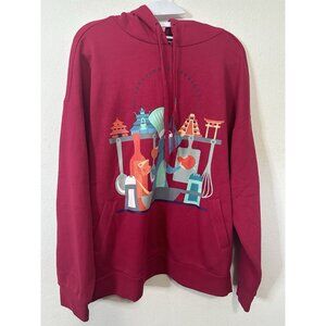 Disney Her Universe Epcot 2021 Food & Wine Ratatouille Hot Pink Hoodie Sz Large